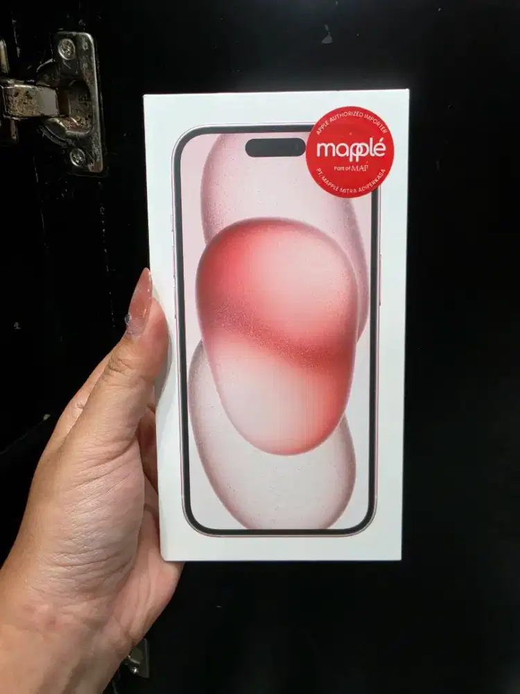 Jual iphone 15 pink 128