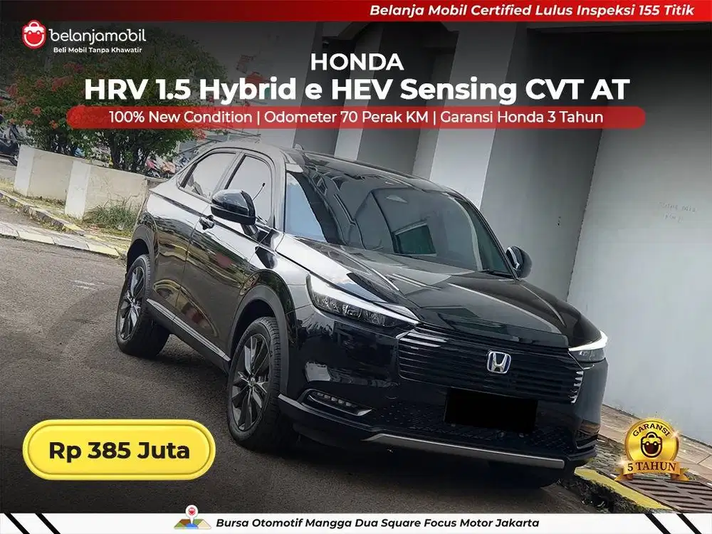 [ KM 70 PERAK ] Honda HRV HR-V HR V 1.5 Hybrid e HEV Sensing 2025 2026