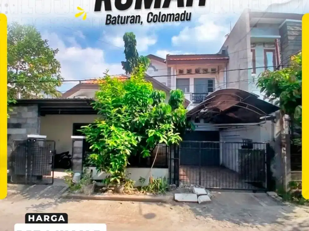 Rumah Nyaman 2 Lantai di Baturan Colomadu, Lokasi Strategis di Pusat Hunian Favorit Solo Barat