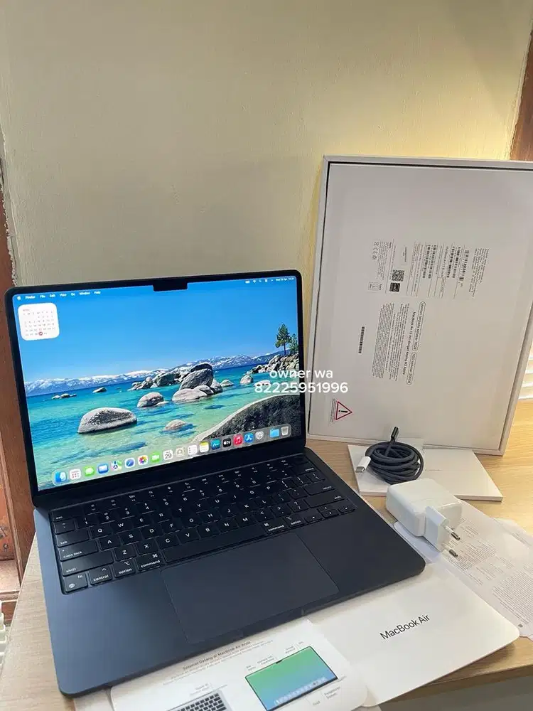 Macbook Air M2 ram16gb/256 Garansi ON IBOX Like New Nego