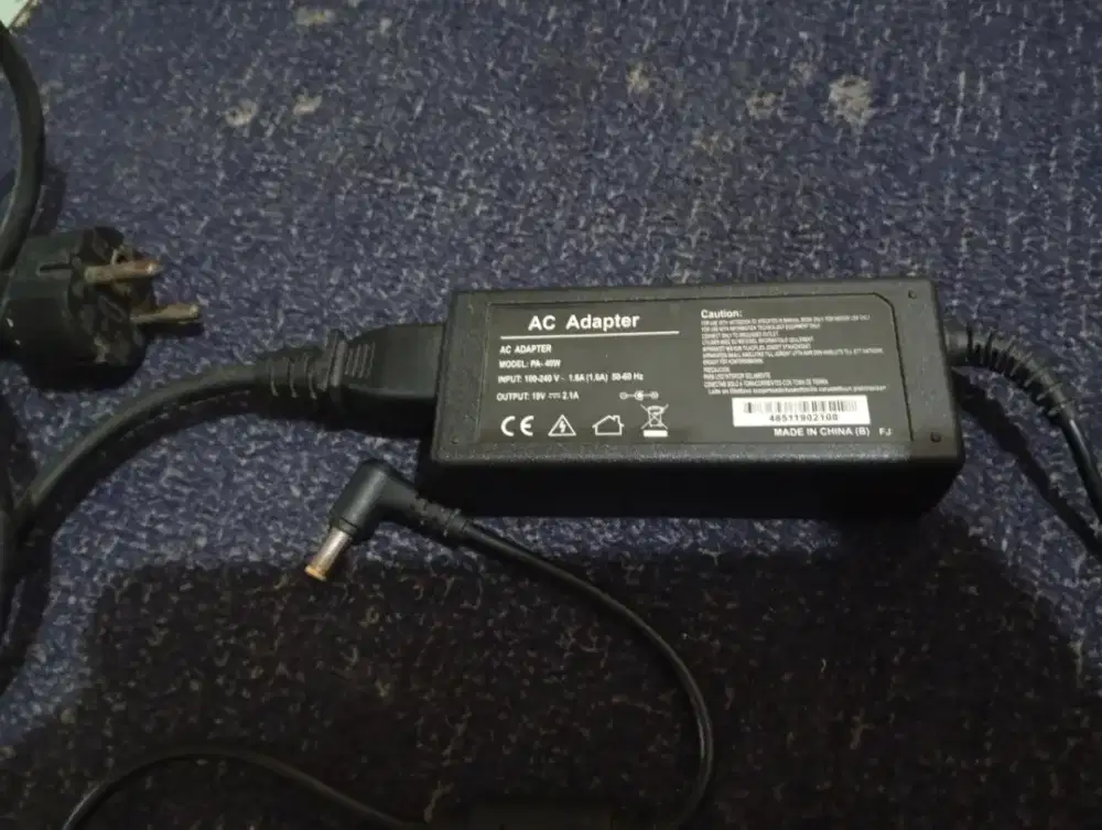 Charger laptop acer D270 second normal