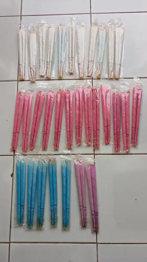 Ear Candle 31 pasang Baru Lama Disimpan