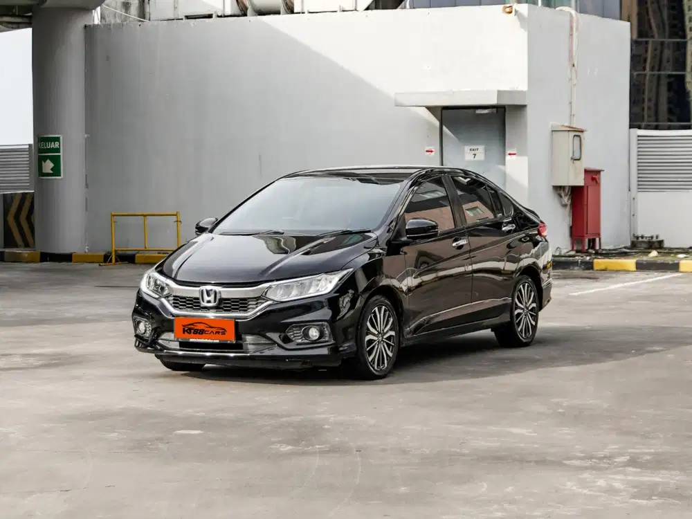Honda City E 1.5 Matic 2017 Hitam genap