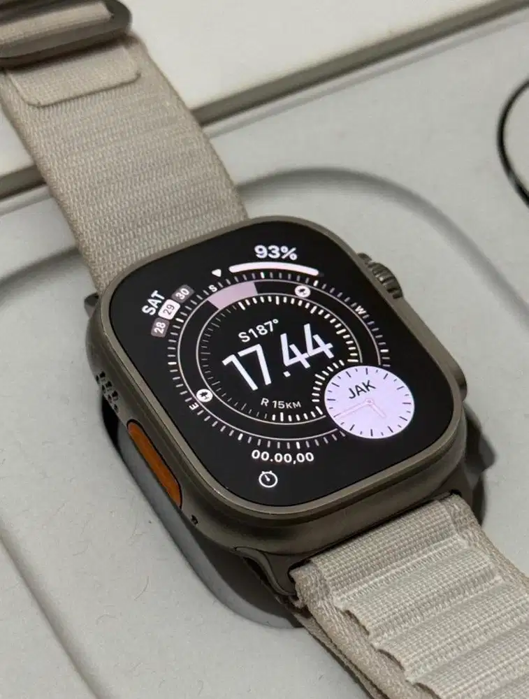 iBox Apple Watch Ultra Gen 1 49mm Titanium Fullset ID/A