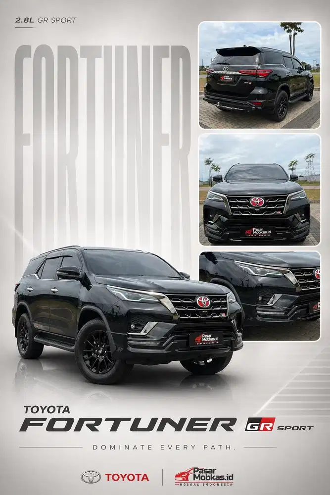 TOYOTA FORTUNER GR 2.8 4x2 2023 ( LOW DP )