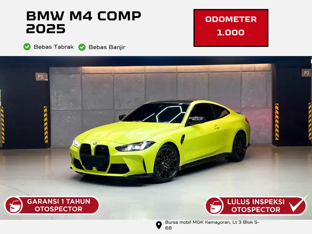 odo seribu perak !! BMW M4 Competition Tahun 2025