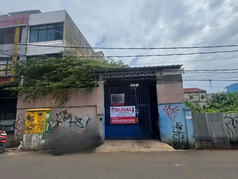 Dijual Gudang Workshop di Kebon Jeruk. Jakarta Selatan