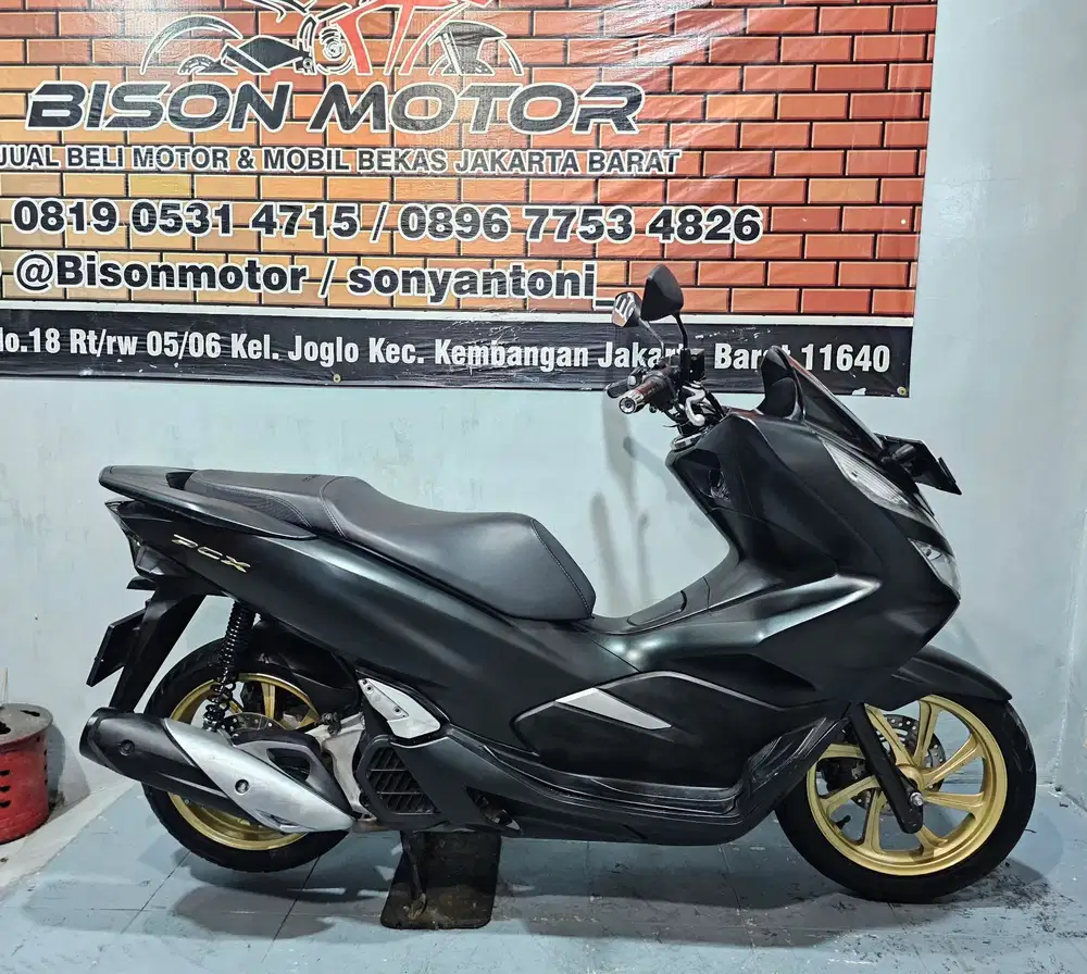 MEWAH ! HONDA PCX 150 CBS ISS KEYLESS SE GOLD TAHUN 2020 HITAM