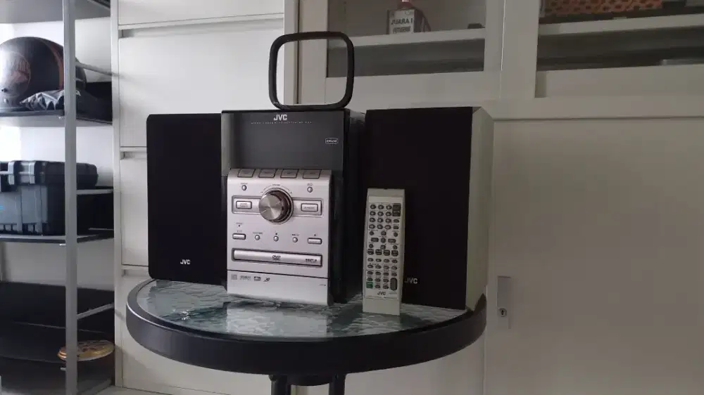 JVC UX-G55 Micro Hi-Fi Lawas Kondisi Mati Cocok Buat Kolektor/Teknisi