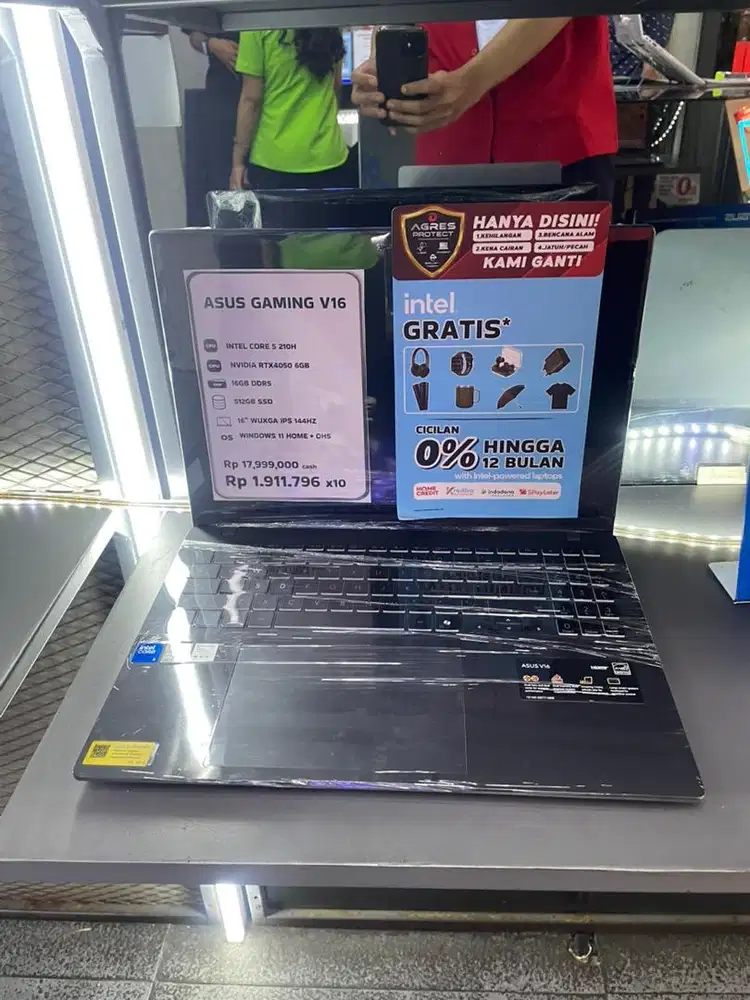 segampang itu kredit Asus Gaming V16 Melalui Home Credit