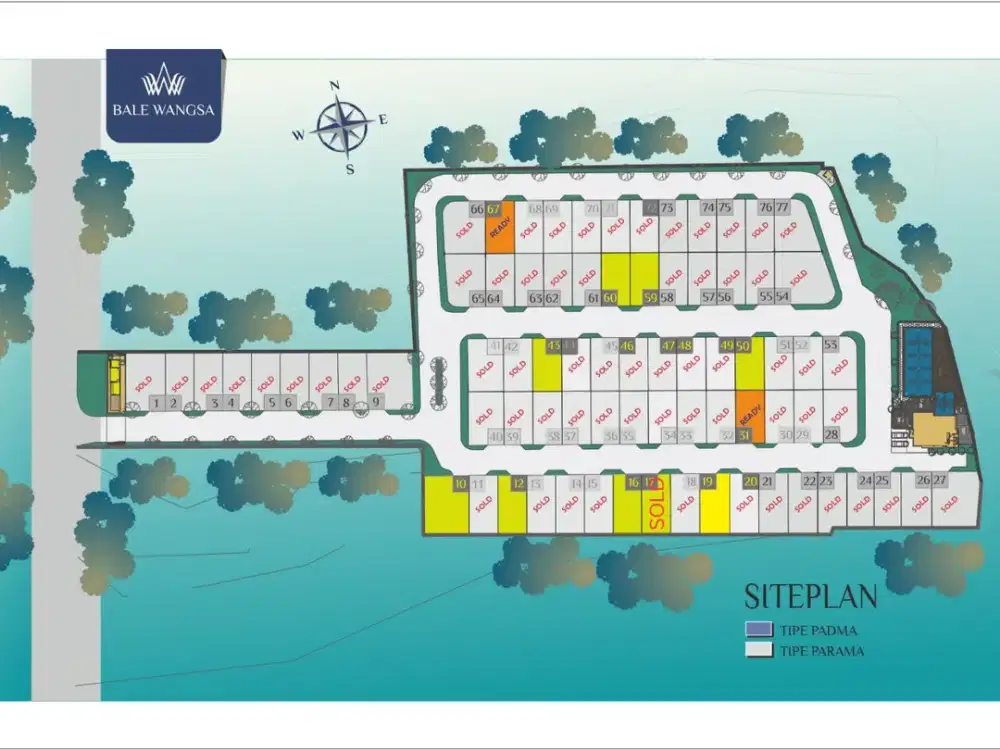 Tipe 135/153, Perumahan Modern, Jalan Kabupaten Mlati