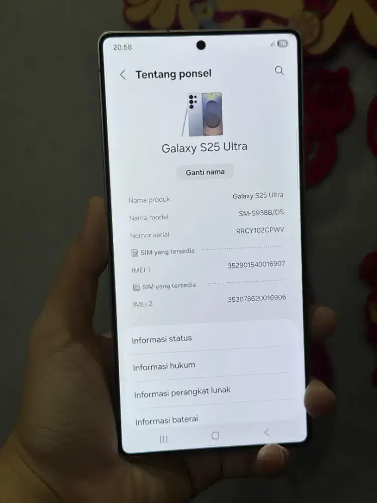 Samsung S25 Ultra 12/256GB