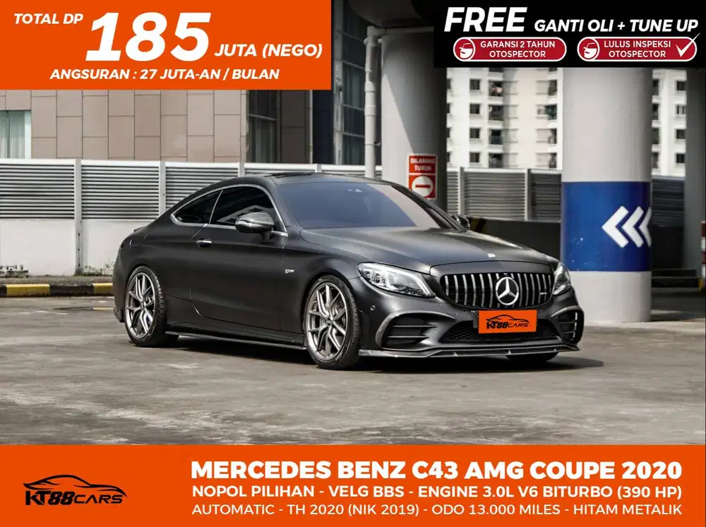 MERCEDES BENZ C43 AMG COUPE 2019