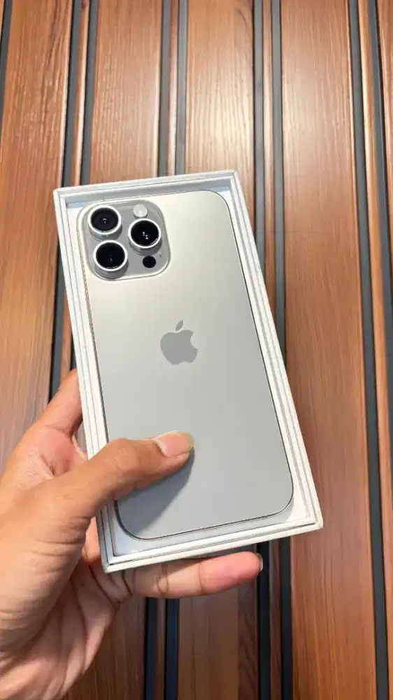 iPhone 16 pm natural titanium 256gb iBox