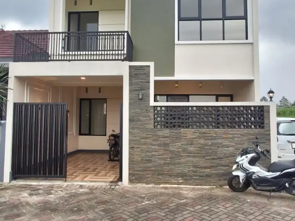 Rumah murah Saptorenggo Pakis Graha Permata Bandara 2 lantai siap Huni