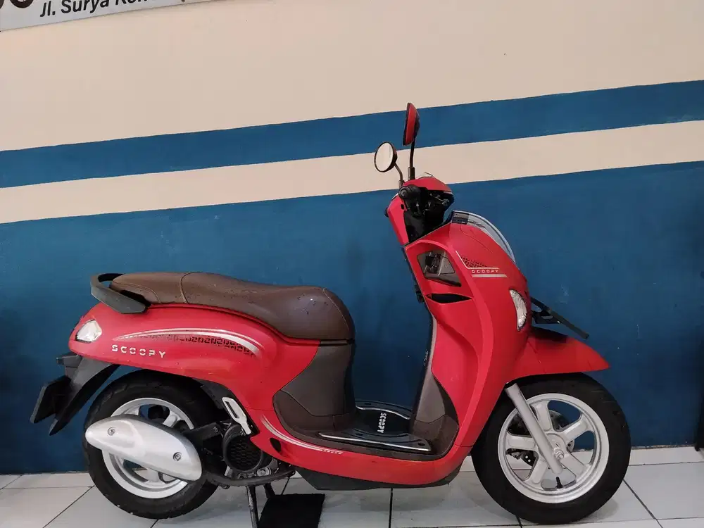 Jual Honda Scoopy new 2025 super gres KM low