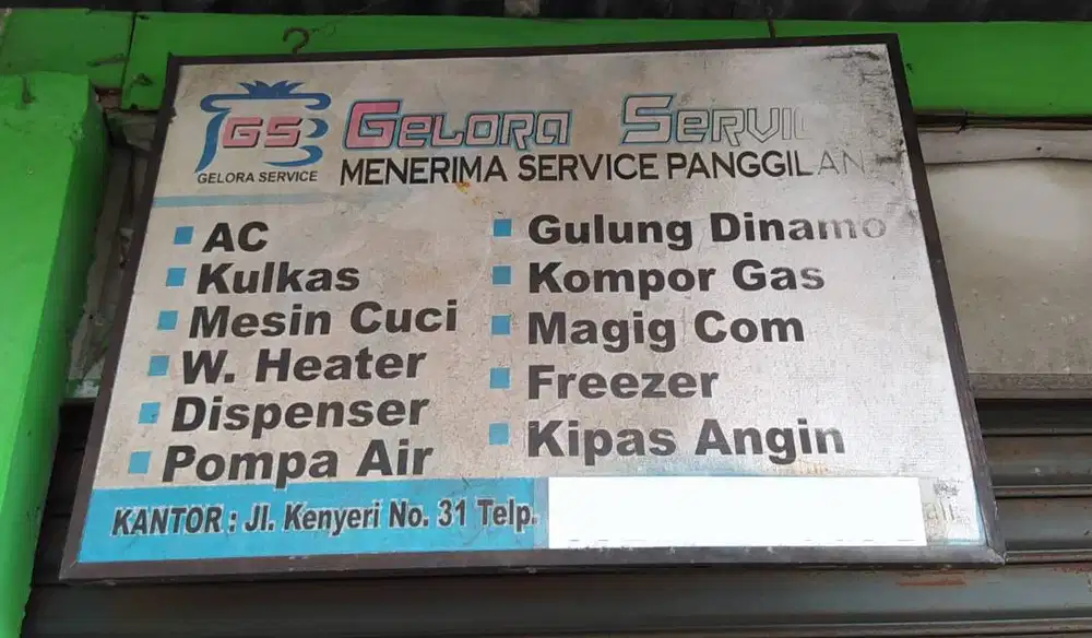 Service Kulkas & Mesin Cuci (Gelora Service)