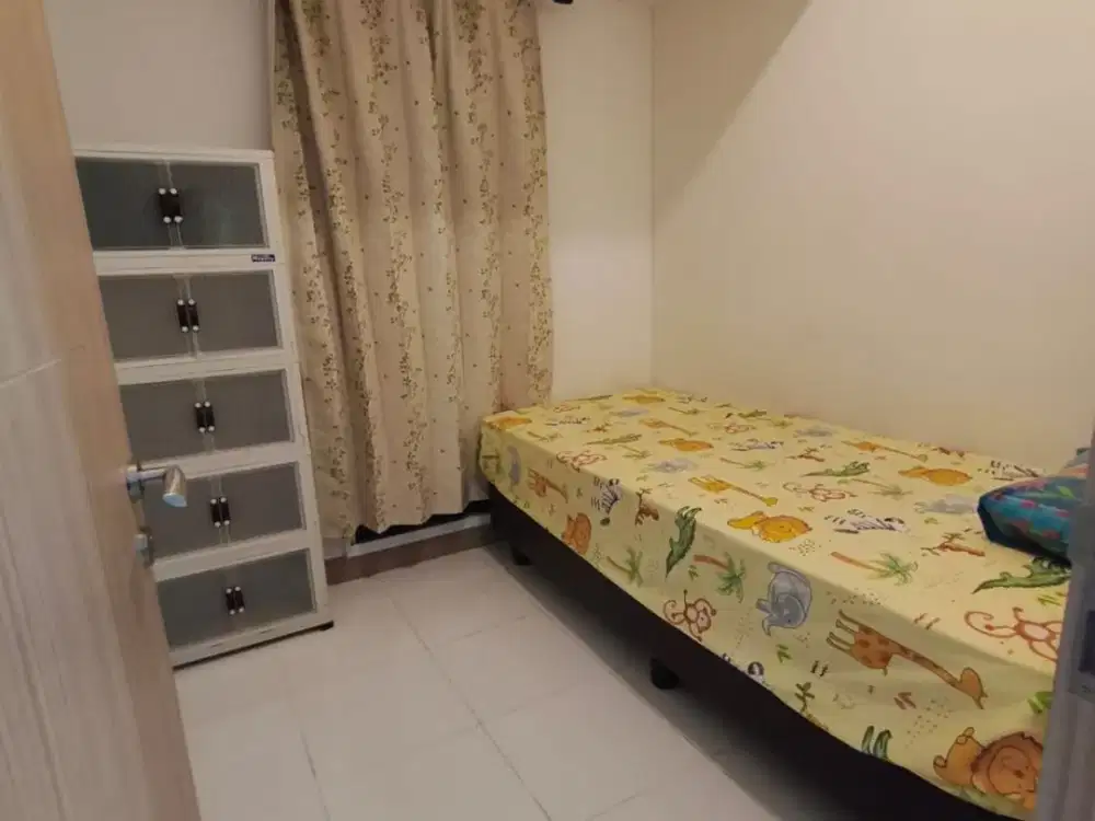 Disewakan Apartemen Tokyo Riverside Tipe 2BR 36m2 Semi Furnish PIK2, Jakarta Utara