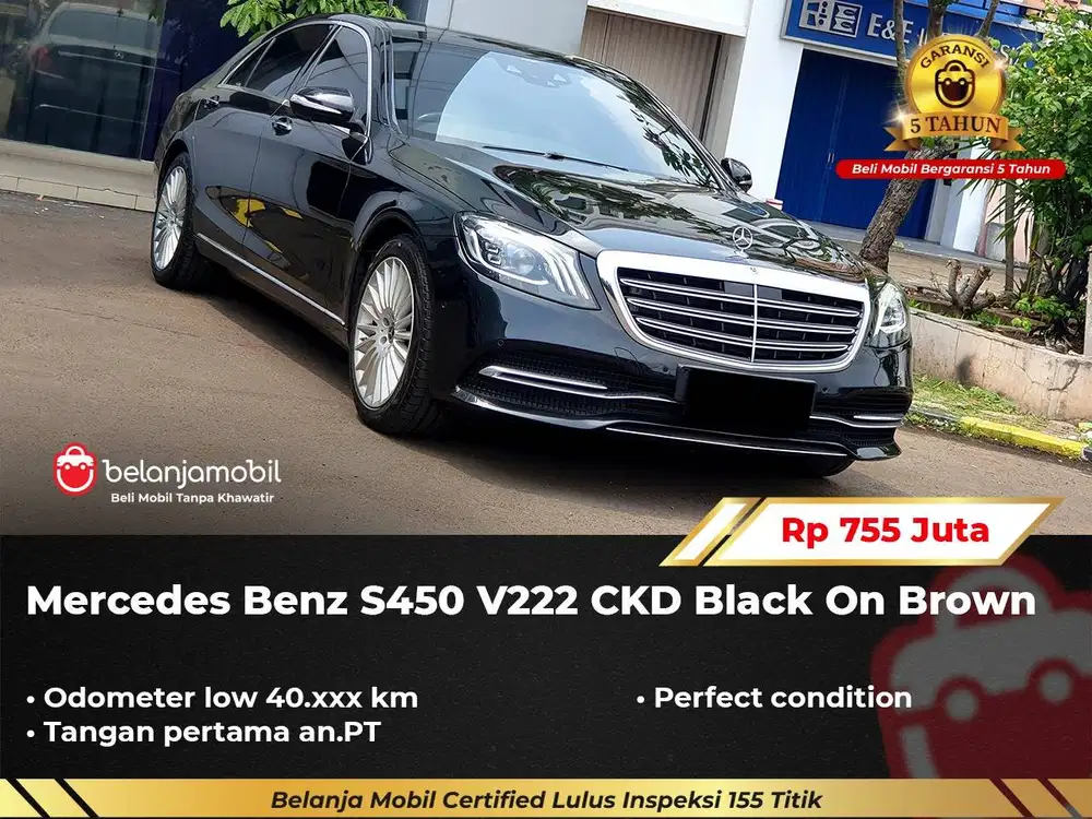 [ LOW KM ] Mercedes Benz Mercy S450 S 450 V222 CKD AT 2018/2019