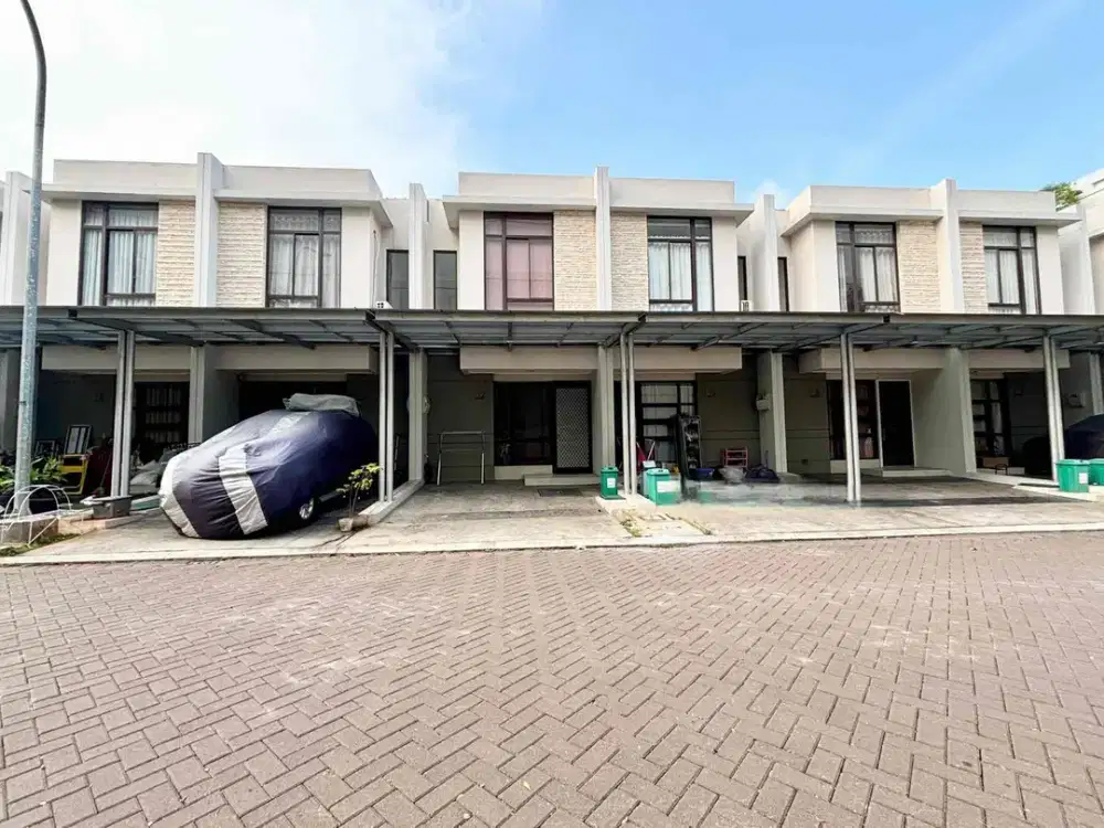 Disewakan Rumah Full Furnished Summerwood Sedayu City - Siap Huni, Depan Tembok, Lokasi Premium Dekat RS & Sekolah Internasional