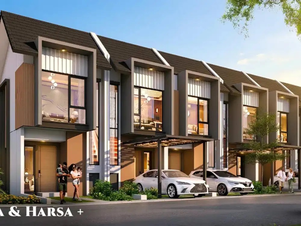 Jual Rumah Aksara Homes Ciputat – Tangerang Selatan Type Harsa+ (4.25 x 11.5)