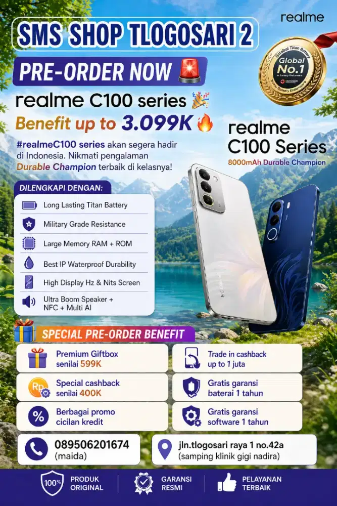 Realme c100 series