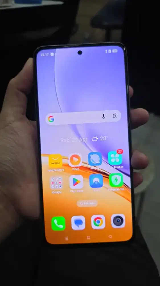 Second Realme 14T 5G 8+10/128GB ex display garansi Maret 2026