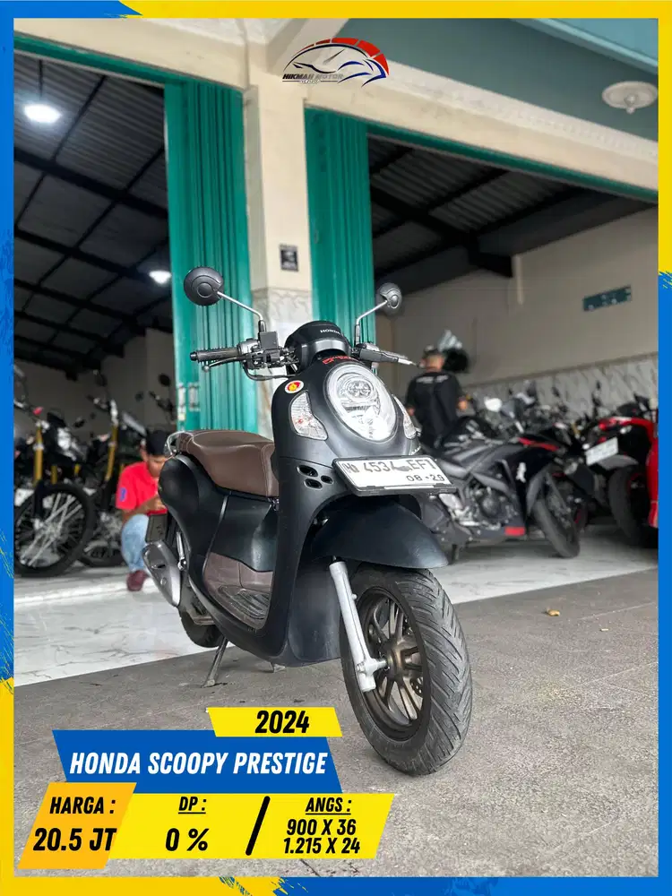 HONDA SCOOPY PRESTIGE 2024 MANTAP GASS MASZEHH HIKMAH MOTOR KEPUH