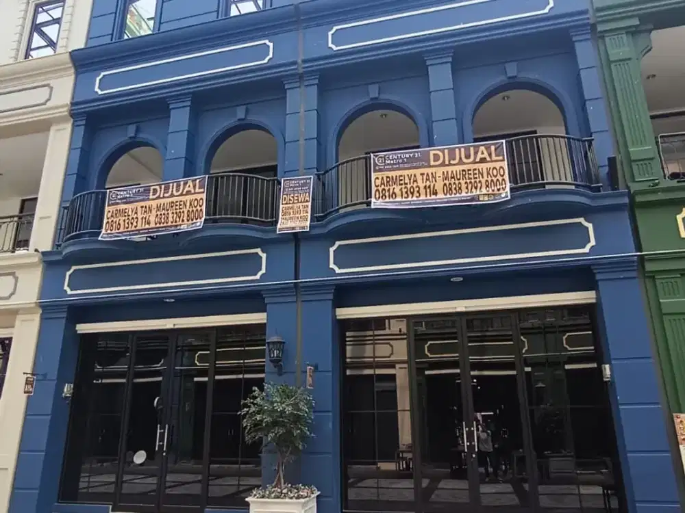 Dijual Ruko 3 Lantai Lokasi Stratetgis di Asia Osaka PIK, Jakarta Utara