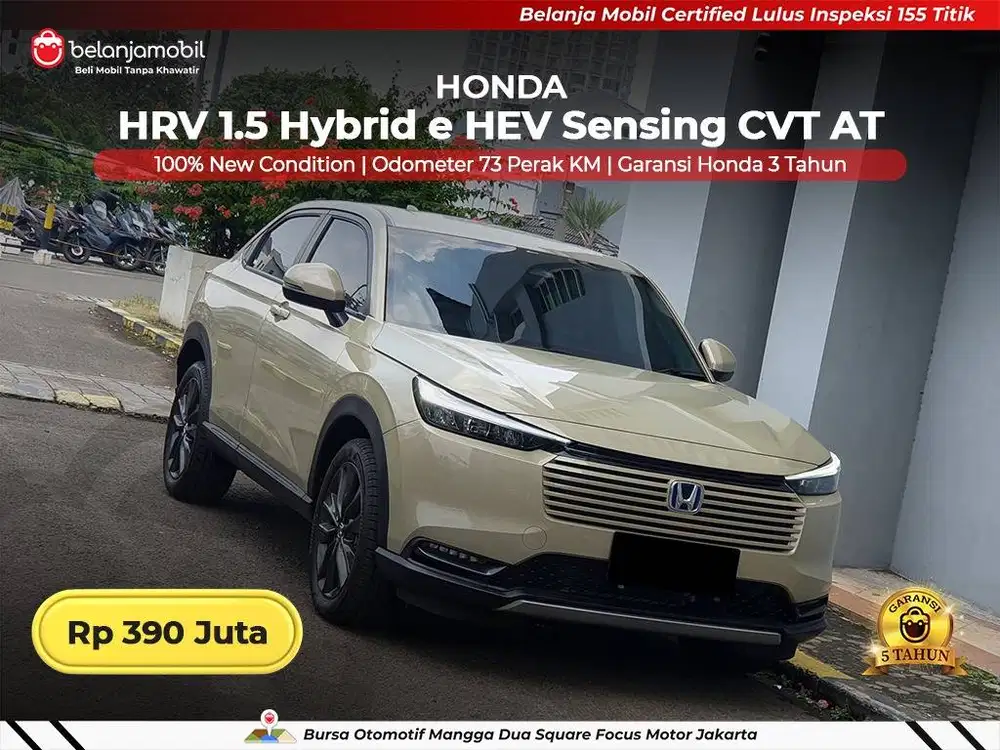 [ KM 73 PERAK ] Honda HRV HR-V HR V 1.5 Hybrid e HEV Sensing 2025 2026