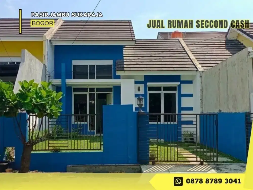 Jual Rumah CASH Strategis MURAH 598JT dkt Tol di Sukaraja Bogor