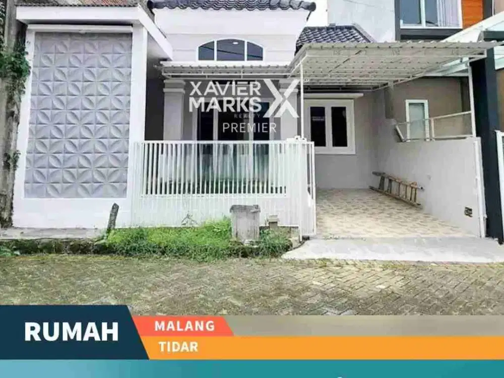DIJUAL RUMAH MINIMALIS LOKASI PERUMAHAN TIDAR , KOTA MALANG