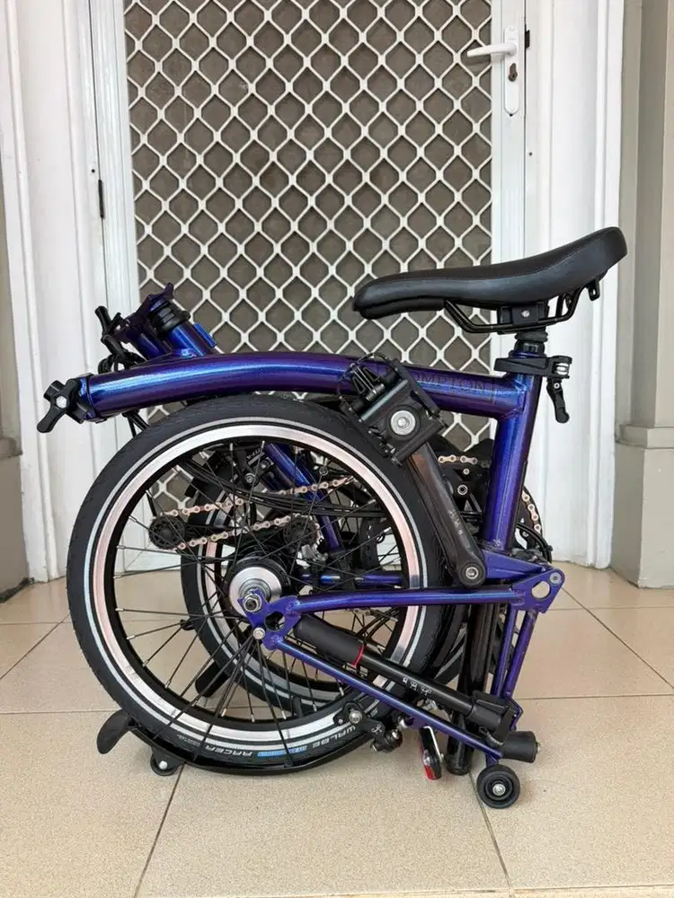 Brompton Purple Metallic