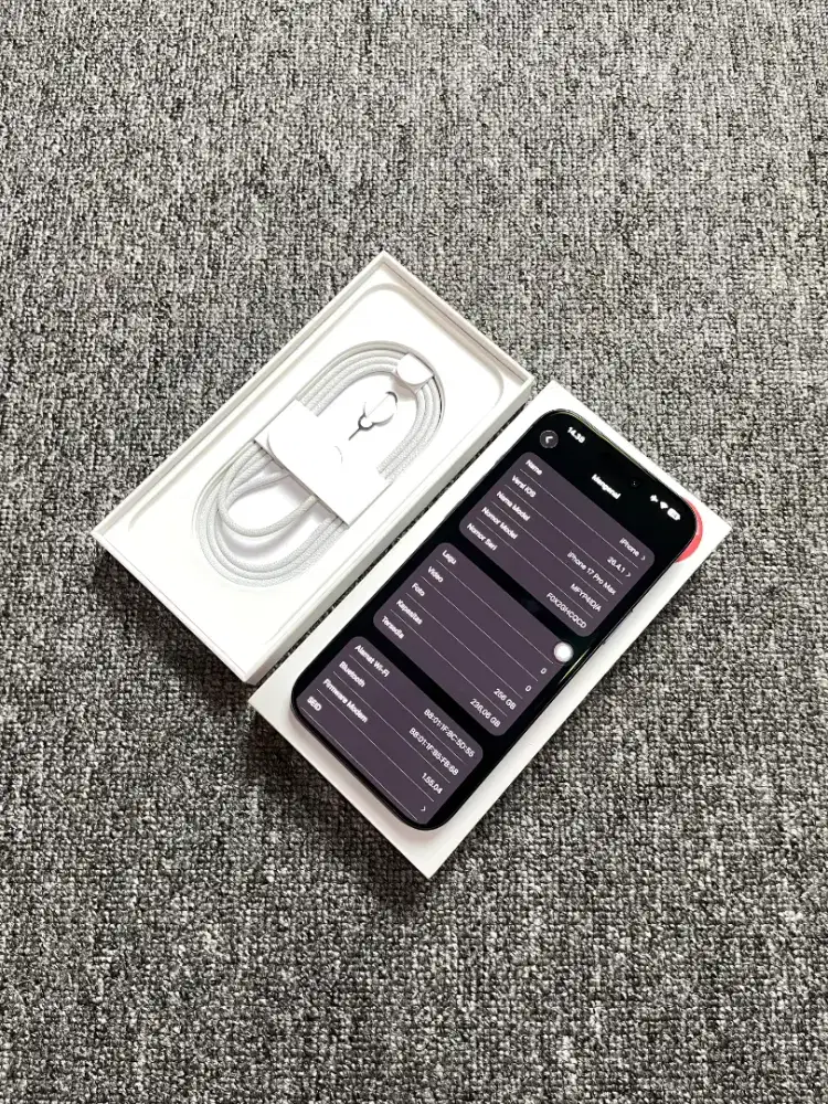 DIJUAL IPHONE 17 PROMAX 256GB IBOX