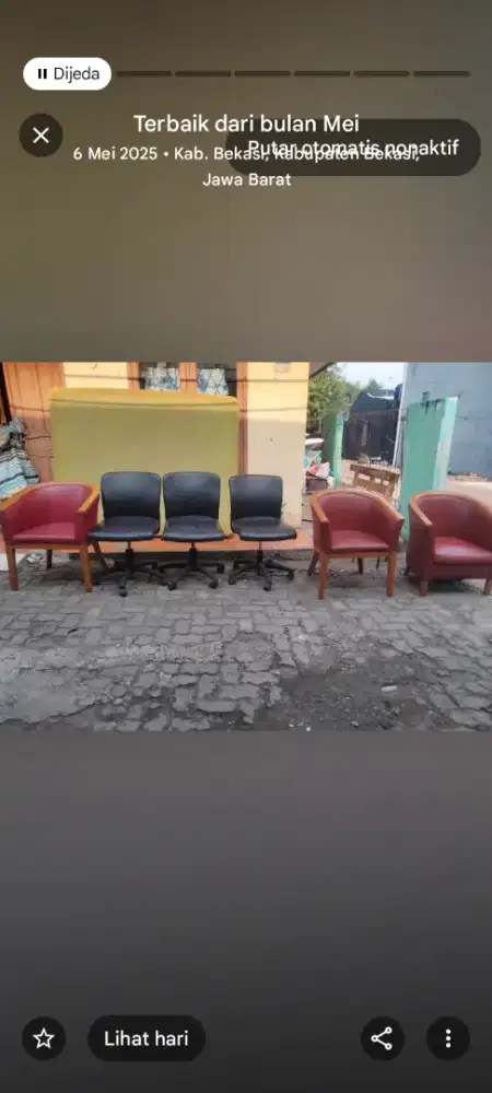 Jual kursi bekas Mash baguss