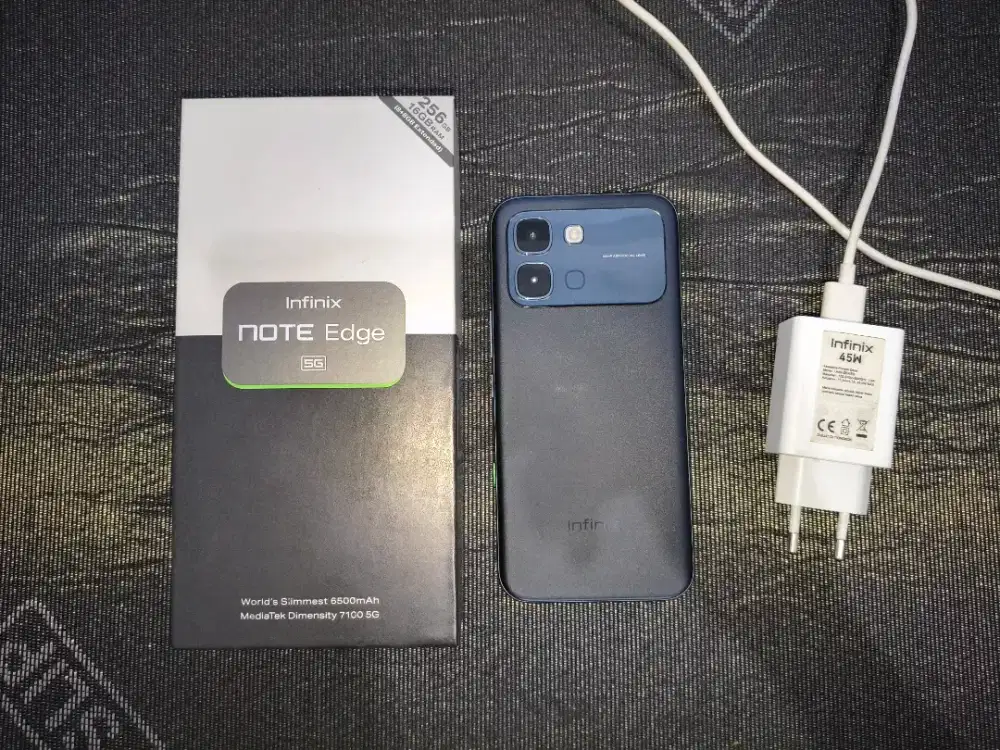 Infinix Note Edge 8/256 Fullset No Minus