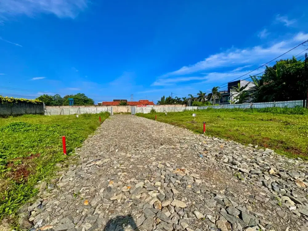 Mulai 300Jt-an, Tanah Pamulang Lokasi Strategis Dekat Ke Tol