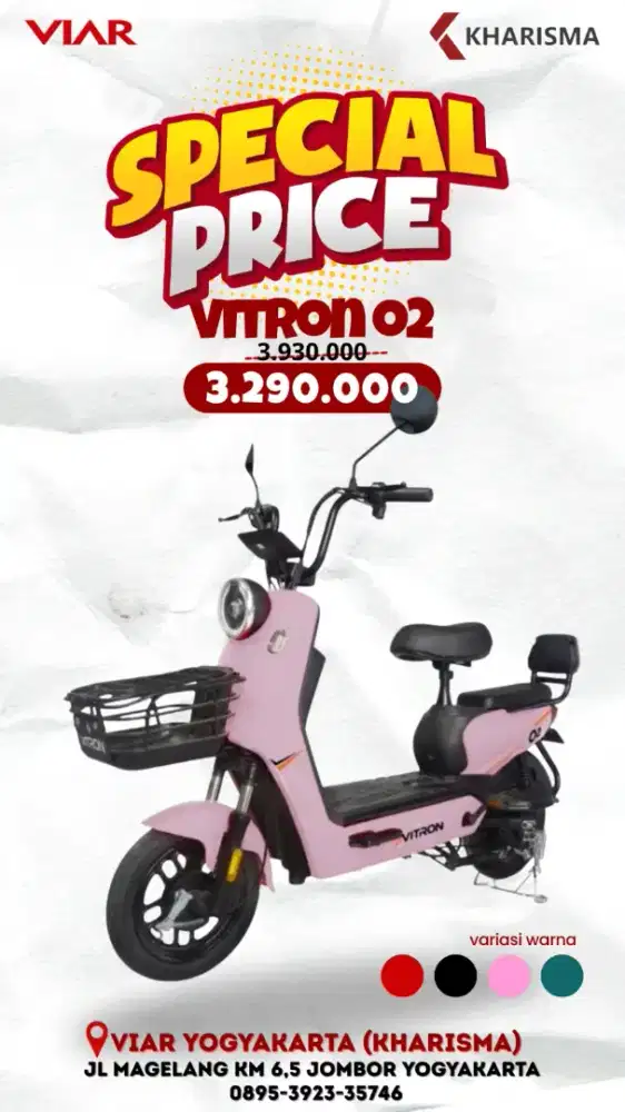 Vitron 02 bisa kredit cicilan ringan tanpa DP