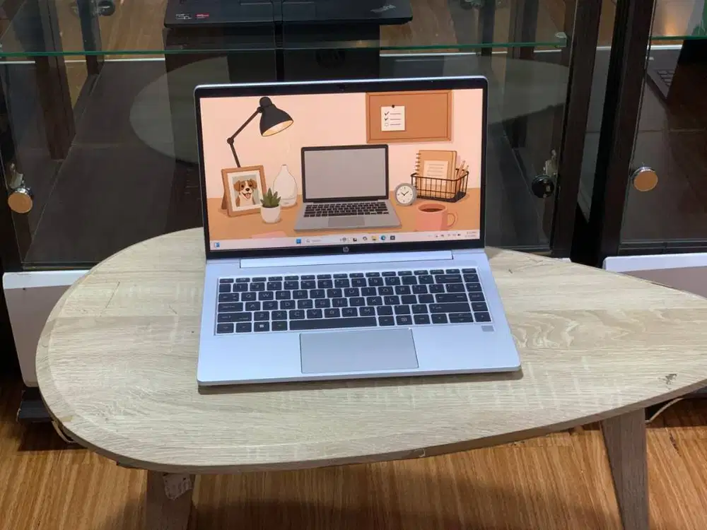 HP PROBOOK 445 G8 AMD RYZEN 5-5600U RAM 8GB SSD DESAIN GRAFIS MURAH
