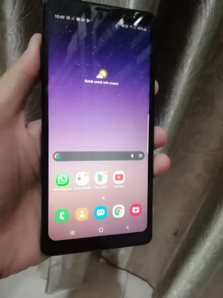 Samsung Galaxy Note 8 ram 6/64gb, ada minus DIBACA