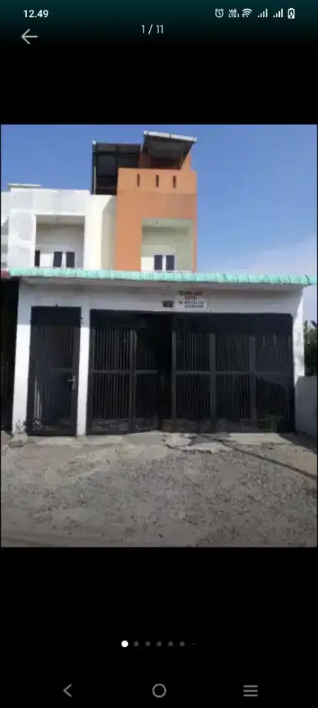 DIJUAL RUMAH 3 LANTAI, COCOK  UNTUK KOS, KANTOR, RUMAH TINGGAL