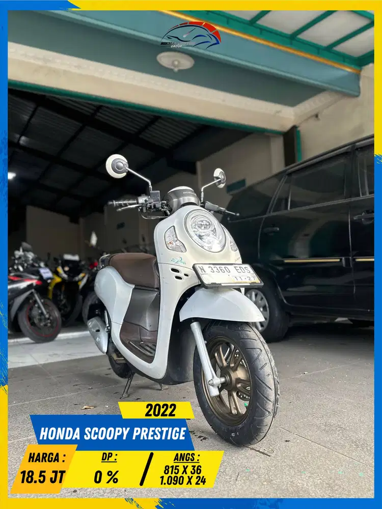HONDA SCOOPY PRESTIGE 2022 MESIN AMAN POLL MASZEHH HIKMAH MOTOR KEPUH