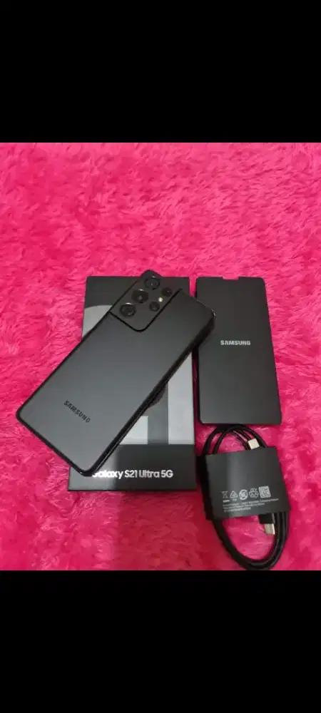 samsung s21 ultra, ram 12/256Gb, fullset ori sein. Like new!