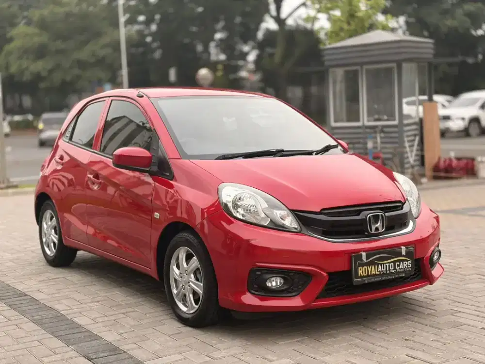 BEST CONDITION!! LOW KM!! Honda Brio Satya E 1.2 CVT 2017