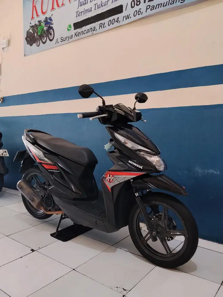 Dijual Honda Beat eco 2017 siap pakai