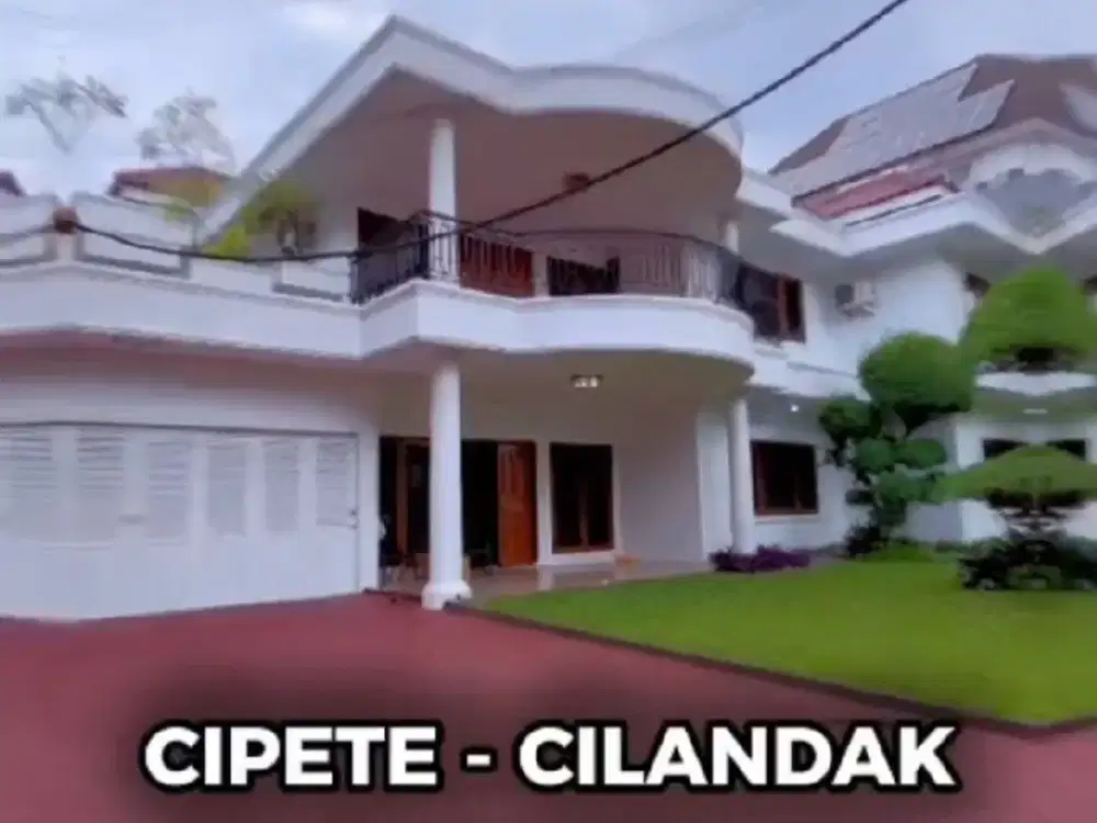 Rumah Mewah Tenang Diarea Prestigious Cilandak Jakarta Selatan