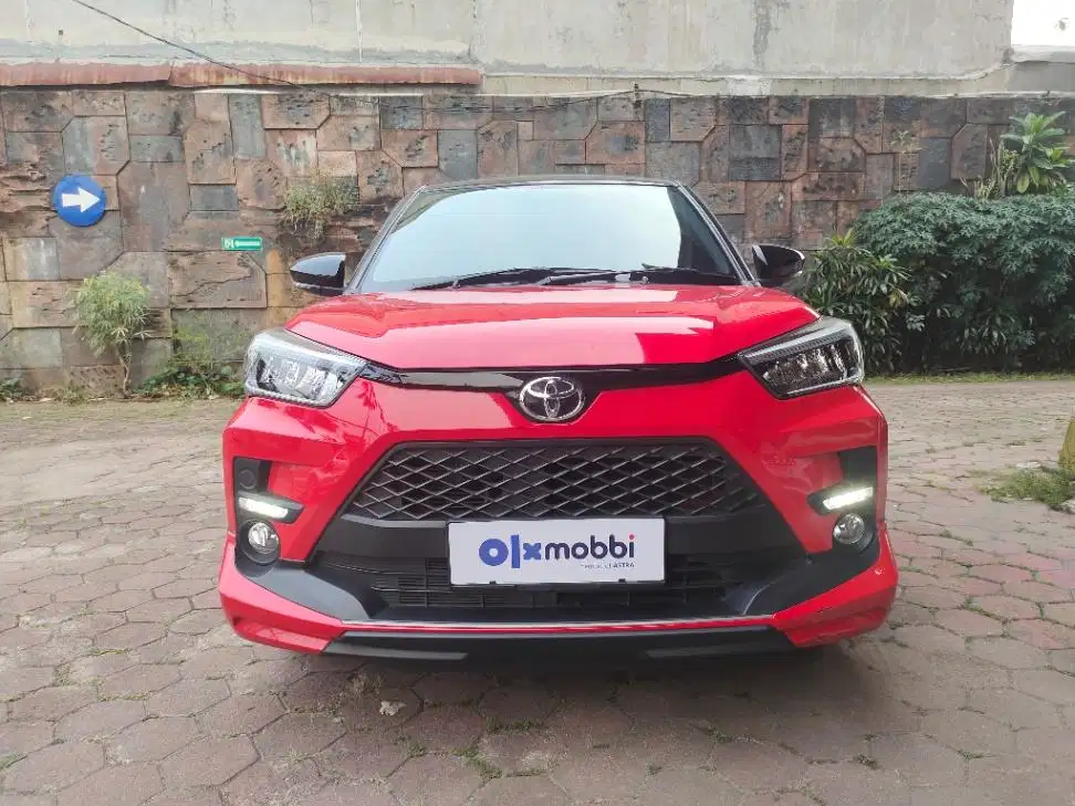 DP MURAH Toyota Raize 1.0 T GR SPORT Two Tone AT 2021 Merah CZKAB