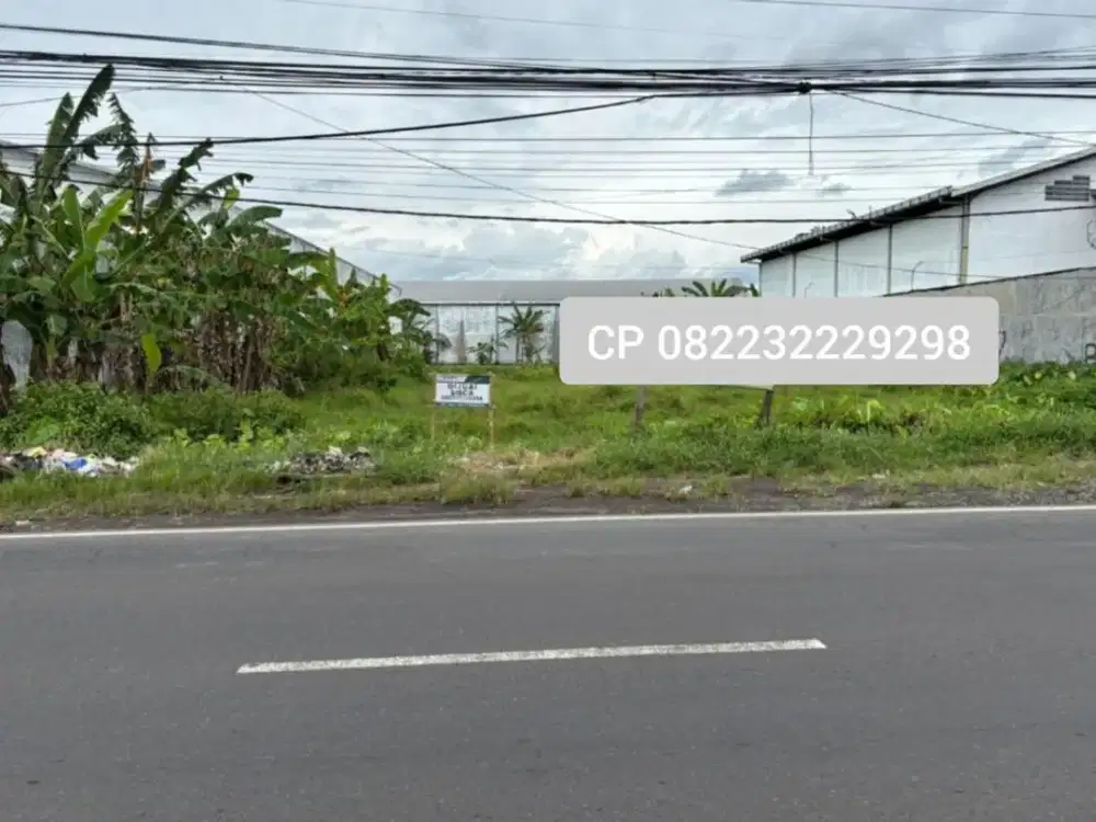 DIJUAL TANAH STRATEGIS UNTUK GUDANG DI AJUNG JEMBER