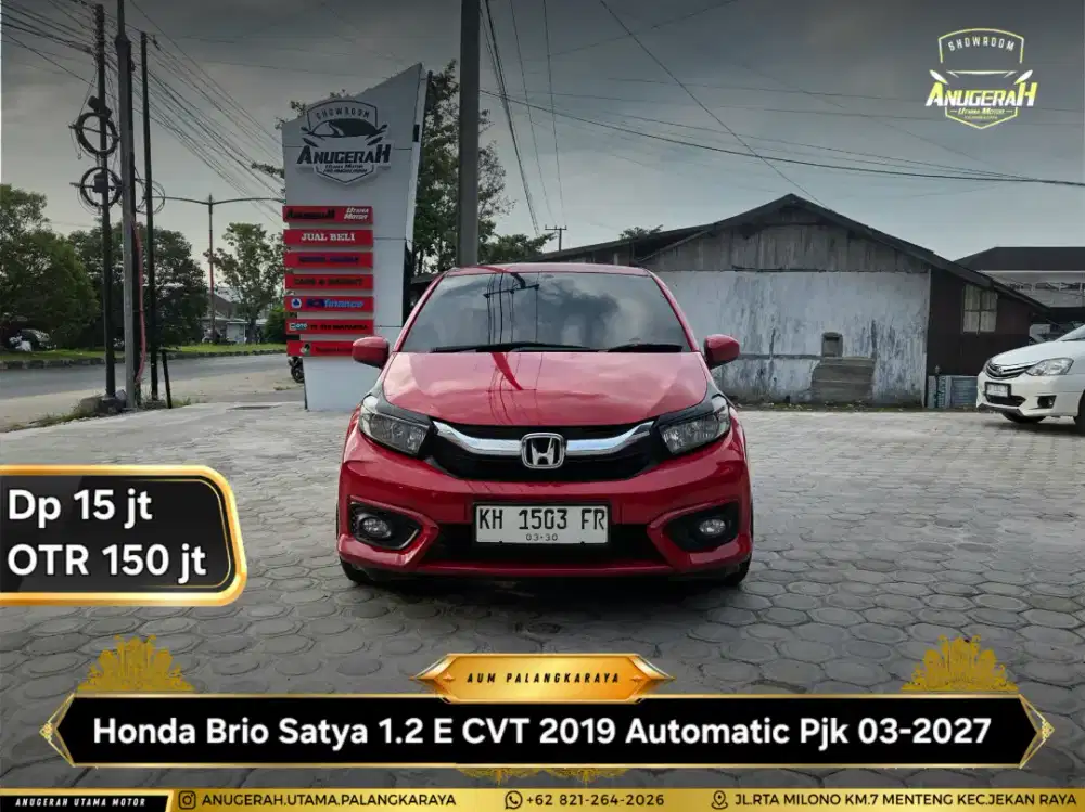 Dp 15jt Brio Satya 1.2 E AT 2019 Pjk 03-2027