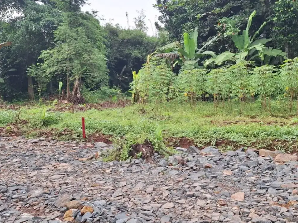 Tanah Kavling 8 Menit ke Tol Burangken - SHM 100 Jutaan